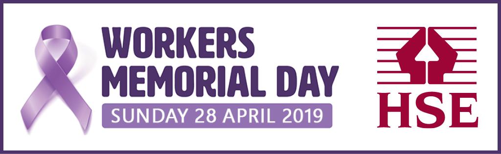 Today across the whole of the UK, HSE remembers all workers who have lost their lives whilst carrying out their duties, and their friends and relatives affected as a result. #IWMD19 #WorkRight