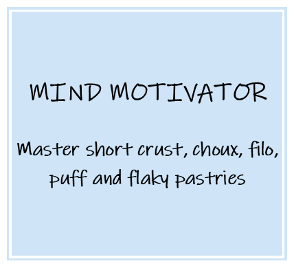 Ready, Set, Bake! Master all the best pastries with this #MindMotivator . 
.
.
We'll see you in the kitchen! 
.
.
#domore #achievemore #bemore #timetothink #timetoact #mind #body #soul #50challenges #50Challenged #MindMotivator #wellbeing # wellness #stayhealthy  #innerpeace