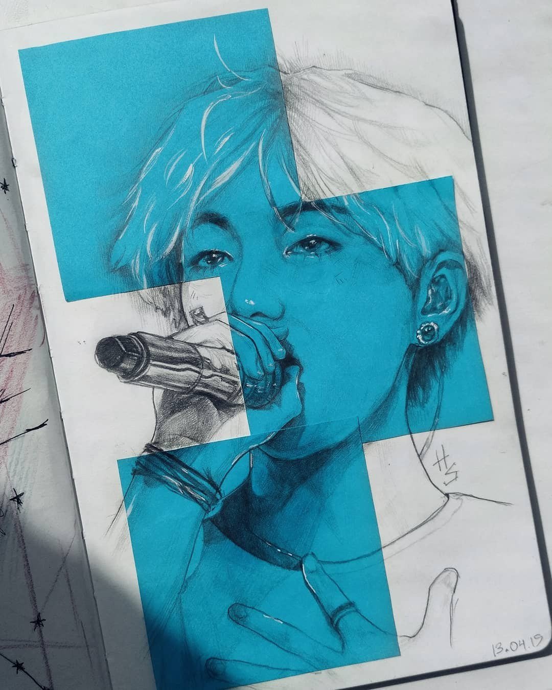 Скетчбук BTS
