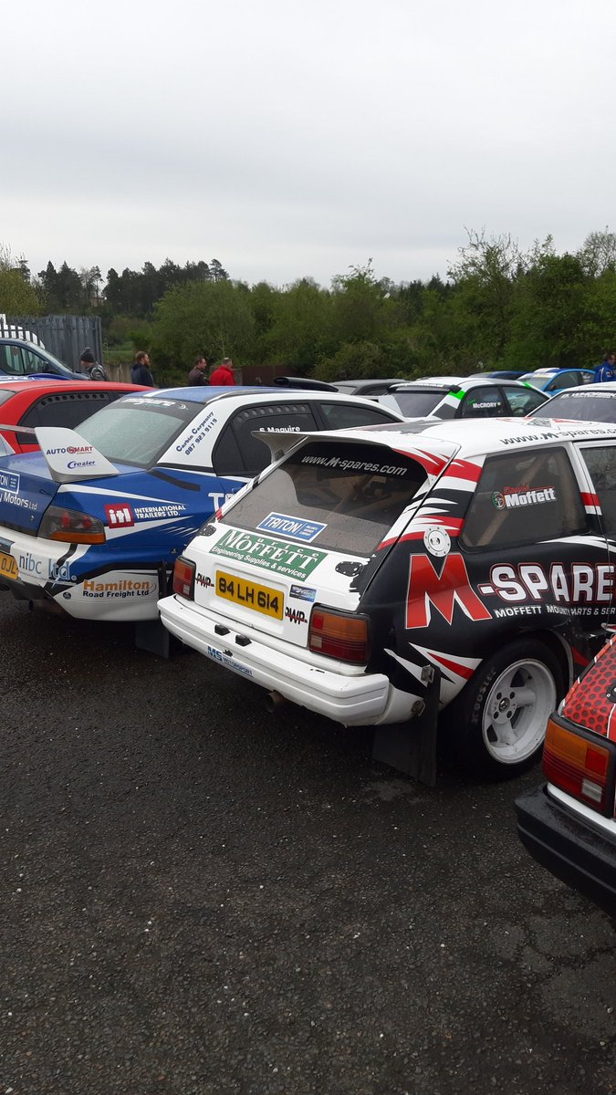 Good morning from Parc Fermè in Monaghan