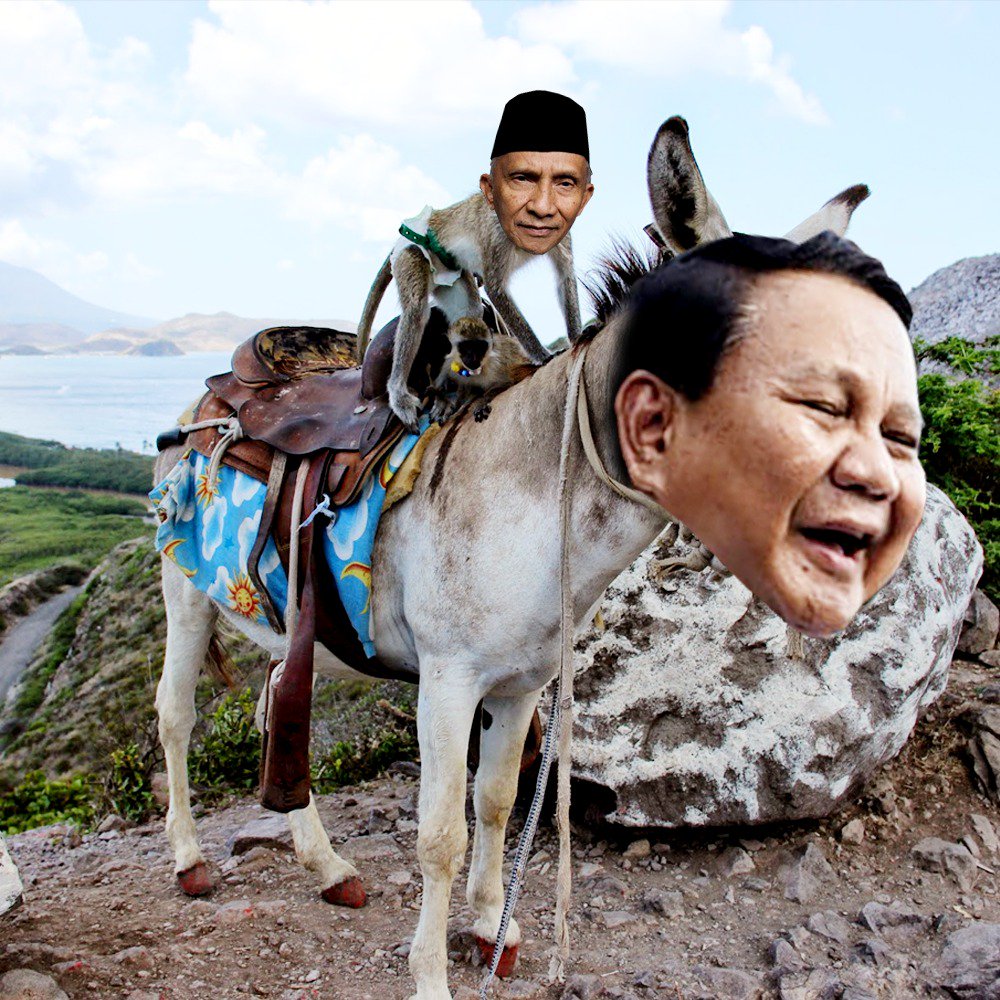 Prabowo tak sehebat yang Amien kira, dan Amien tak sebaik yang Prabowo pikirkan #TerimakasihNetizen