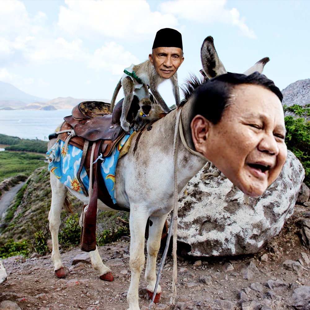 FinaldiJ's tweet photo. Prabowo tak sehebat yang Amien kira, dan Amien tak sebaik yang Prabowo pikirkan

#TerimakasihNetizen https://t.co/JXm6kGFQ7K