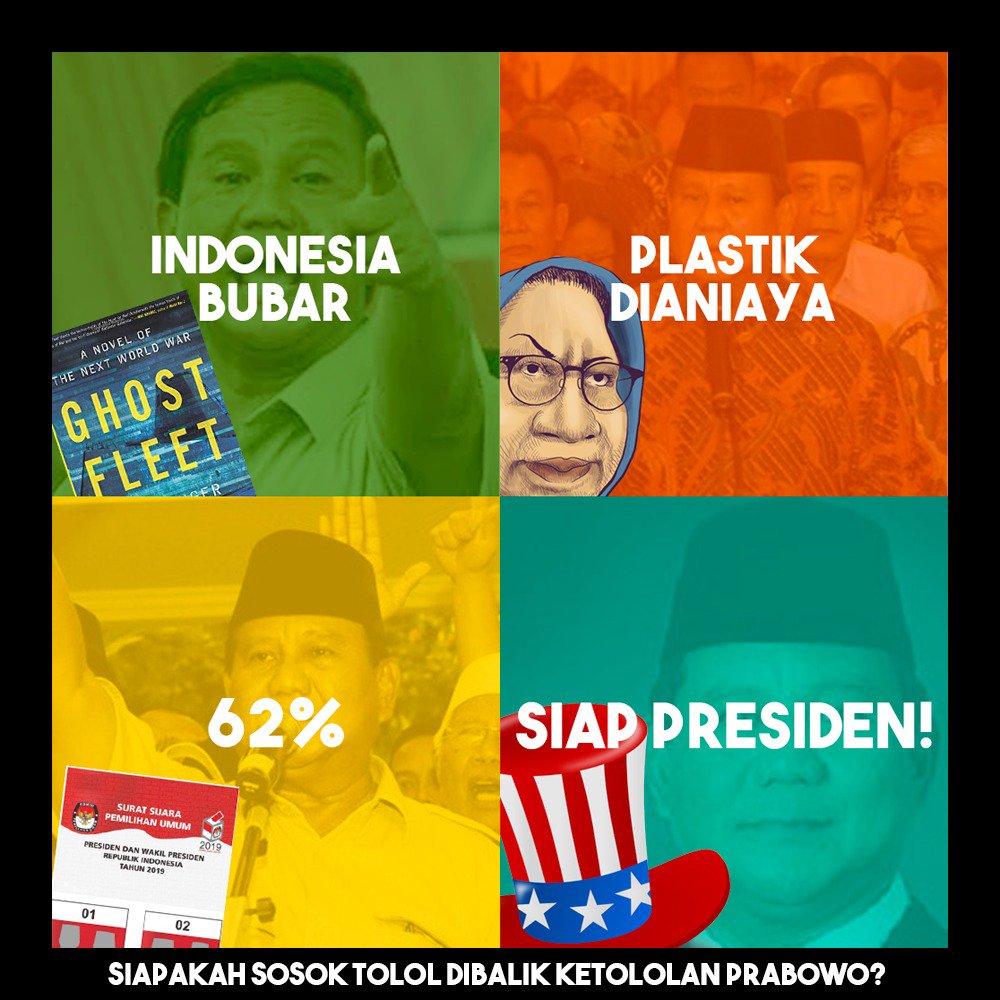 Semua hanya sandiwara yang tak berujung. Prabowo seharusnya memahaminya sejak dulu #TerimakasihNetizen