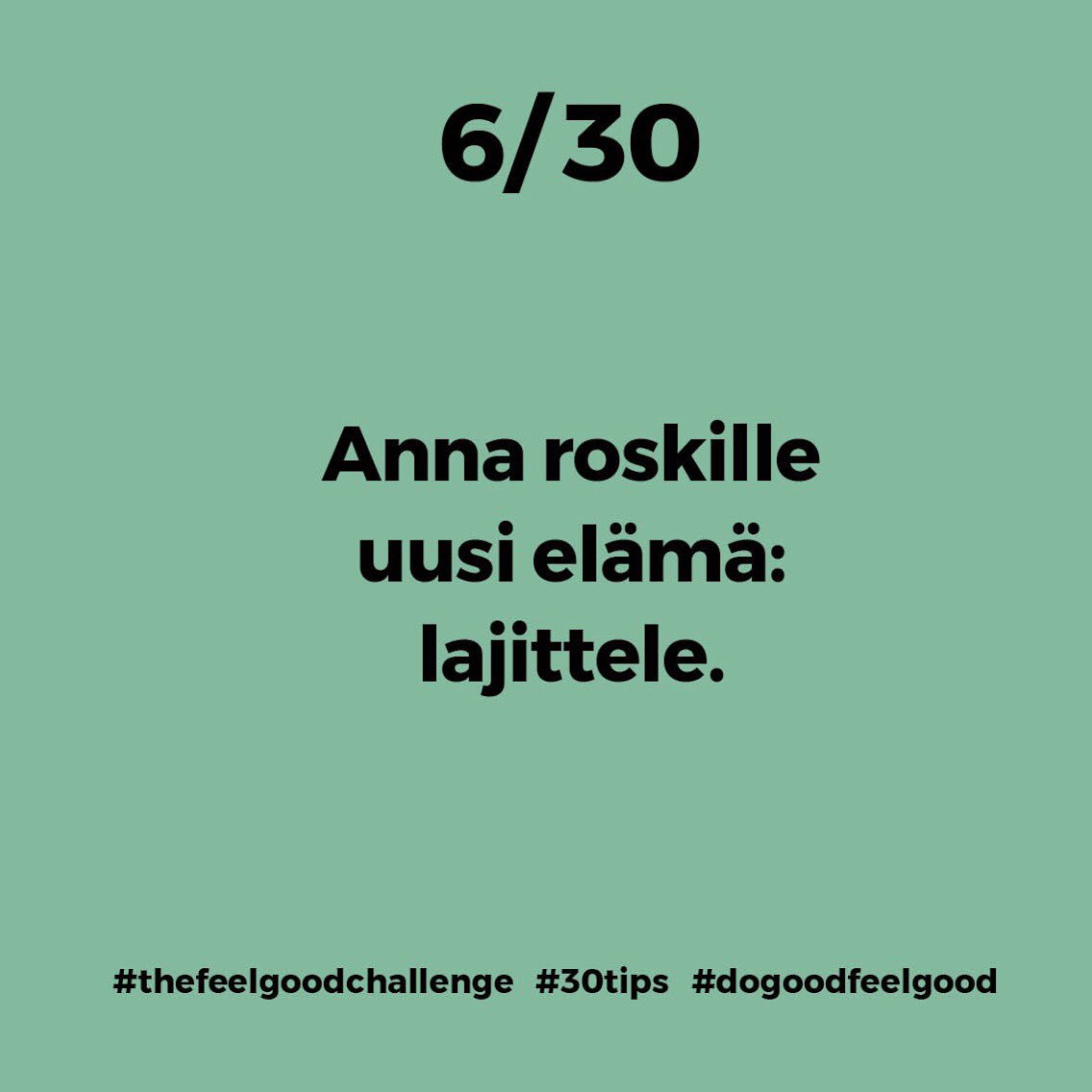 thefeelgoodchal's tweet photo. Day 6 of #thefeelgoodchallenge! Feel good by doing easy & healthy climate actions 💪30 challenges in 30 days!
👉Follow here or IG/FB @thefeelgoodchallenge!
#climatechange #climateaction #climatecrisis #ilmastonmuutos #ilmastoteko #nytonpakko
By @savepondhockey & @ilmastoinfo https://t.co/qRnUI20UZd