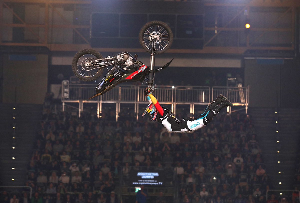 LucAckermann98's tweet photo. Still so pumped from last night.
@NIGHToftheJUMPs of the JUMPs was insane!!! #notj #munich #redbull #husqvarna #onealracing #lifeproof @PeterPaneBurger #maxxisreifen #ortema #dcshoes #mucoff #mowikoffroad #lifeproofadventure #livelifeproof #gobigorgohome #fim #nightofthejumps https://t.co/7nZBba53f1