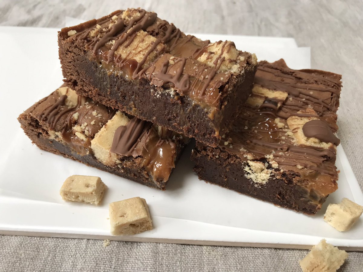 Introducing (DRUM ROLL) May’s Brownie Of The Month, “Millionaire’s Brownie” rich and gooey with chunks of shortbread and a caramel and milk chocolate drizzle.  I KNOW! Available online from 1st May, at all our May events and in <a href="/BridportMarket/">Bridport Market</a>