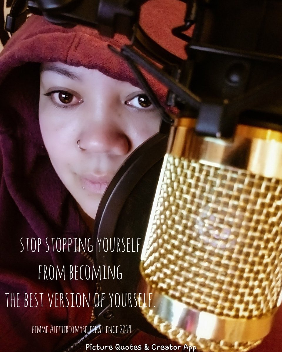 FemmePodcast's tweet photo. #lettertomyselfchallenge #joinme https://t.co/Hukj1cC7vg