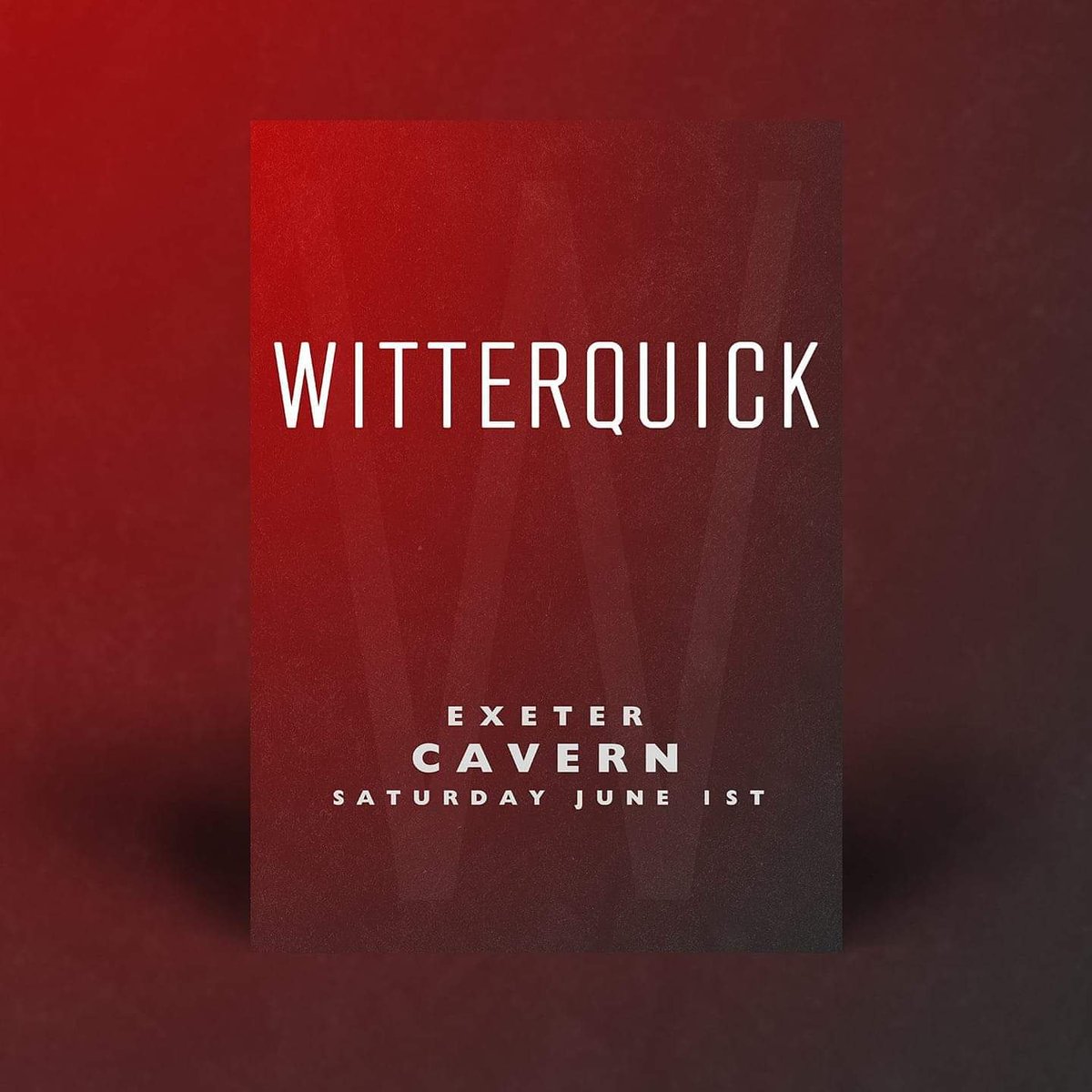 WitterquickBen's tweet photo. **BE THE FIRST**

For one night only.
Experience the new WITTERQUICK

PRE-SALE tickets on sale April 29th

https://t.co/UuU23uqOKv

W https://t.co/dhhsXHkEpX