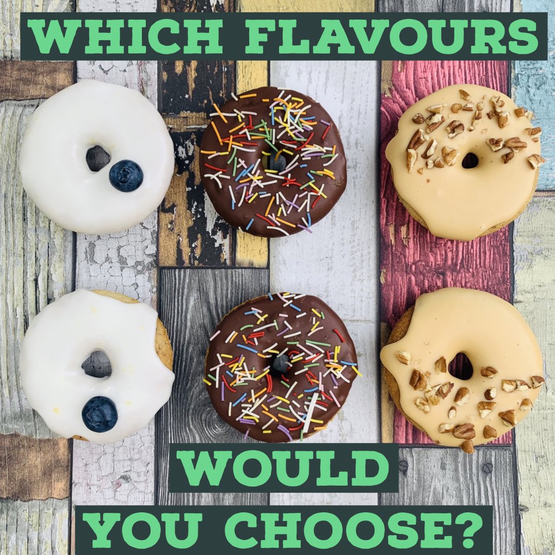 So boxes of 6 MIXED Donuts are NOW available for delivery within Dorset! Yay! Question is, what flavour would you choose? 🤔🍩 TheDorsetDonutCo.com