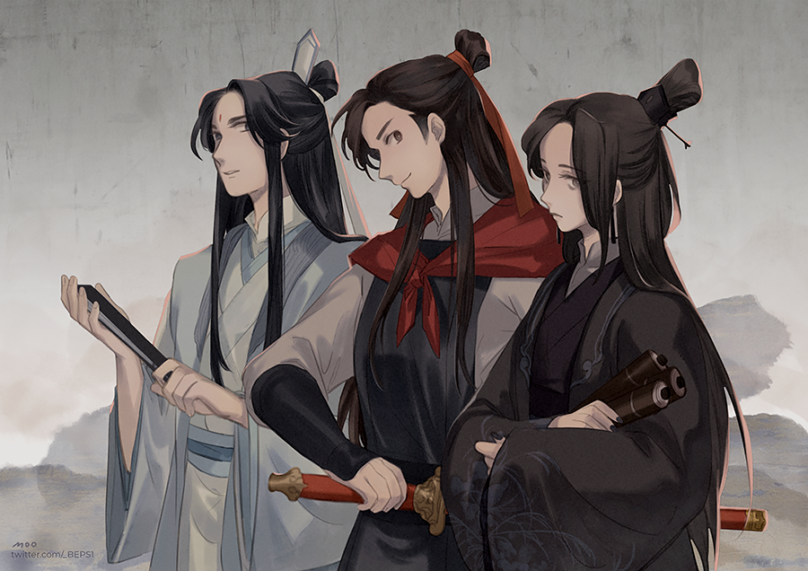_BEPS1's tweet photo. Heaven's Three Tumors (reupload cuz twitter compression ..this isnt gonna make it that much better 😢) #天官赐福 https://t.co/Ogypg9sIow