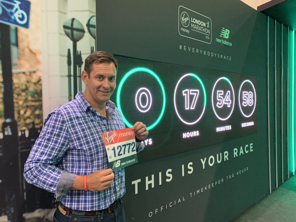 Today I ran the London Marathon for the @soldierscharity We never know when we may need a little help so please help me help those that have helped us. Thank you to all those that have donated - it’s important.  uk.virginmoneygiving.com/fundraiser-dis…