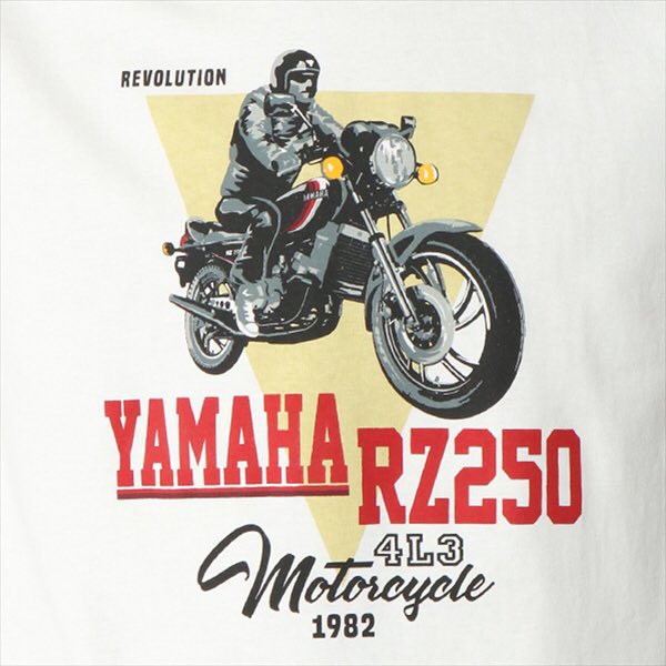 イオンでRZのTシャツ買なわな!! のりものシリーズTシャツ ヤマハ