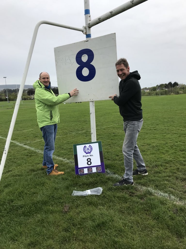 @TomOHiggins @tosho31 marking the @seapointrfc blitz Pitches The 20 year tradition continues @chattotom big shout out to Conrad of @fitzsandycove fame for stepping up this morning!