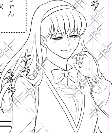 普段描き慣れてないせいで女の子の肩幅すぐにゴリラになる 