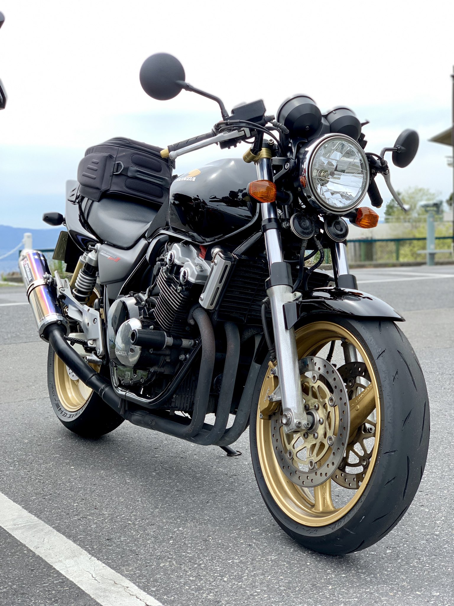 ≪超目玉☆12月≫ cb400sf ハリケーンセパハン 41パイ aob.adv.br