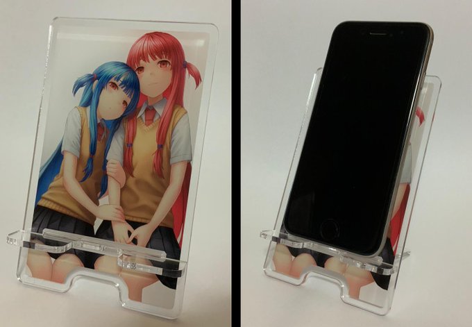 声月5、こんな感じのスマホスタンド持ってきます 