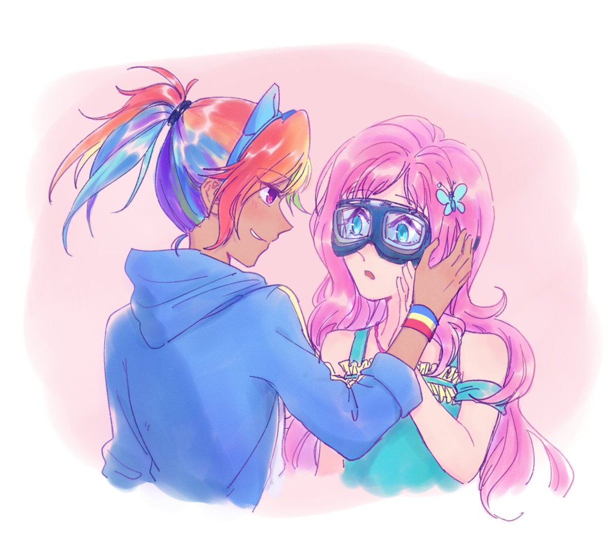 Laochi777's tweet image. #mlp #flutterdash 
涂鸦