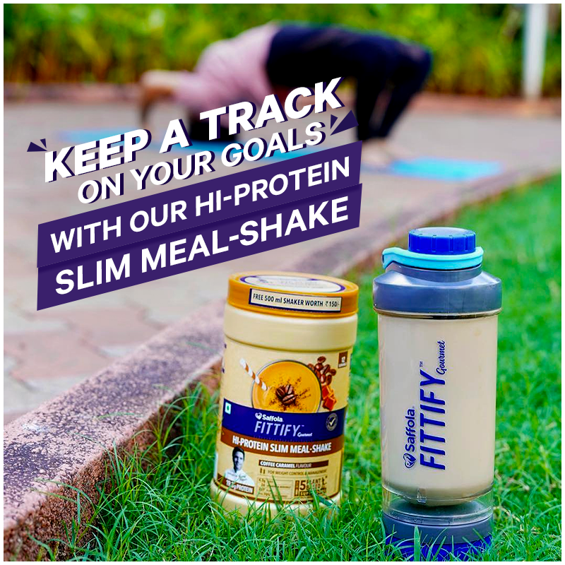 SaffolaFittify's tweet photo. Get Fit and Slim with our range of Hi-Protein Slim Meal-Shakes.
Get #Fittifyed #SaffolaFittify #Shakes #MealShakes #Fitness #Nutrition #Powerof5Superfoods
Click on link to know more https://t.co/bmP3G3wQd4 https://t.co/xNj6eFMGJW