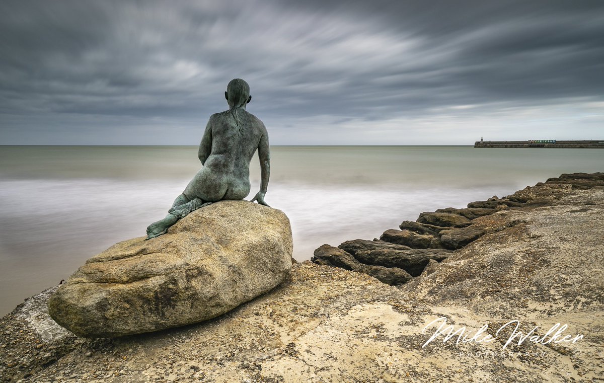 A little "cheeky" this one. I've tried to photo this the Folkestone Mermaid's bottom on several occasions but the light and sky has never quite been right. This is the best effort so far. <a href="/VisitKent/">Visit Kent</a> <a href="/ExploreKent/">Explore Kent</a> <a href="/bbcsoutheast/">BBC South East</a> <a href="/fstoneherald/">KentLive - Folkestone</a> <a href="/CQ_folkestone/">Creative Quarter</a>