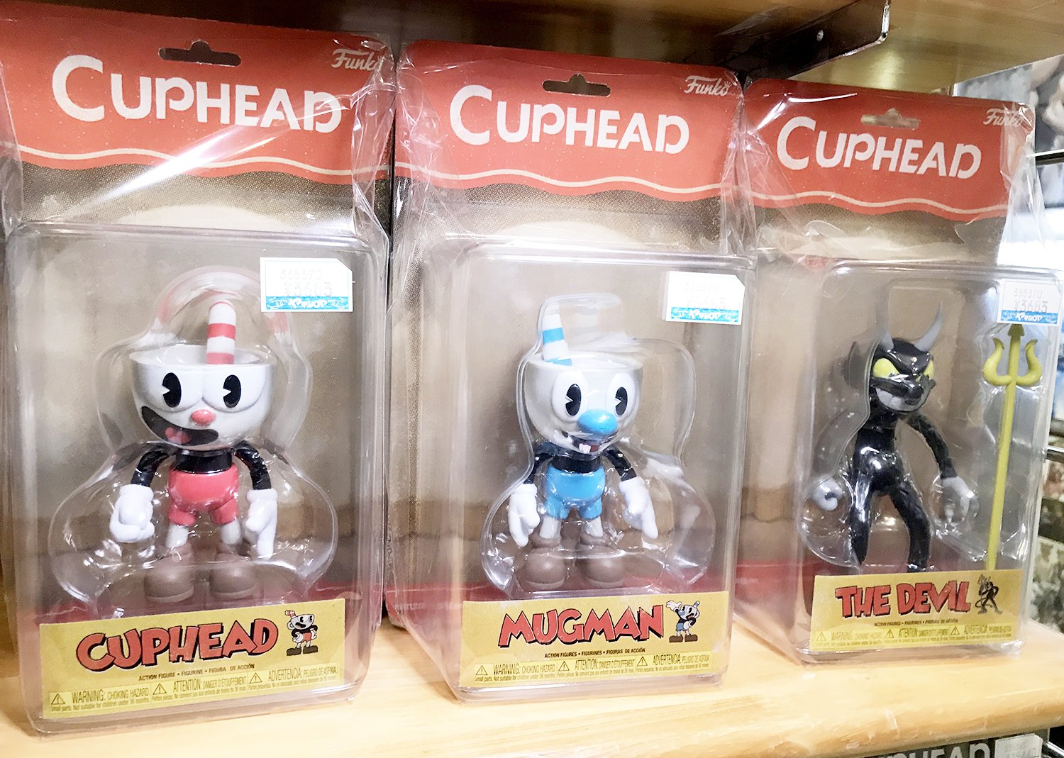 Cuphead カップヘッド デビル ヤギ フィギュア