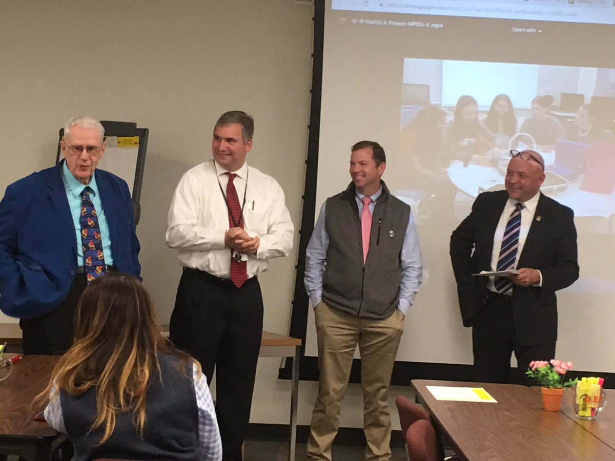 fkompar's tweet image. Thanks to our “shark tank” panel of judges for the C.E.S. Innovation culmination- SO many amazing projects from cohorts across the County.  They had their own challenge in deciding the winners.  @CES_Connecticut #maketolearn