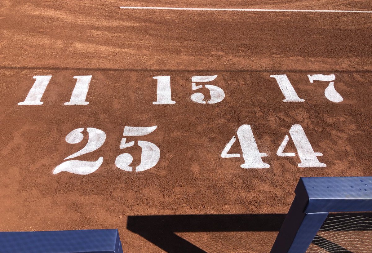 Alumni Field is ready for Senior Day. #GoBlue