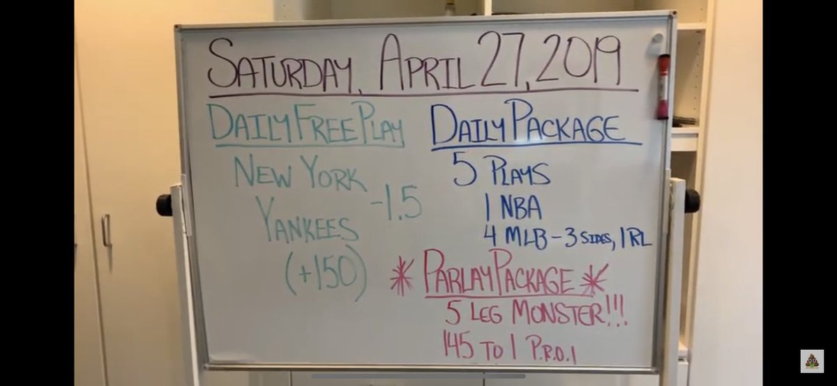 ShitbetN's tweet photo. Daily Free Play from Saturday, April 27, 2019 https://t.co/3W1MOA33E7