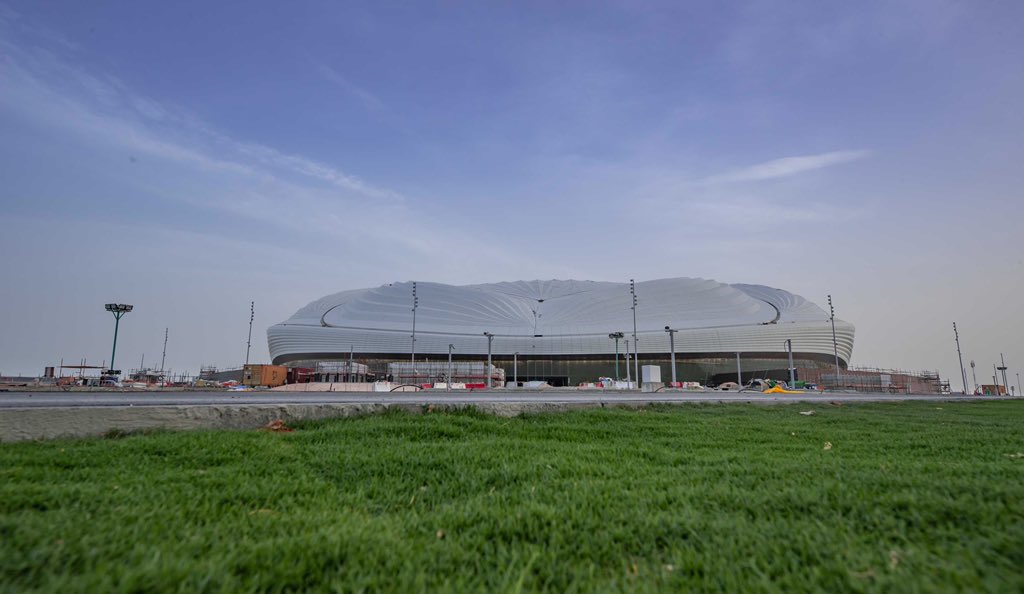 roadtoqatarnews's tweet photo. It’s official! Al Wakrah Stadium will host the 2019 Amir Cup final on 16 May and become the second tournament-ready venue for #Qatar2022 https://t.co/ZT1A8KoTp6 https://t.co/J2CG3Gc9mp