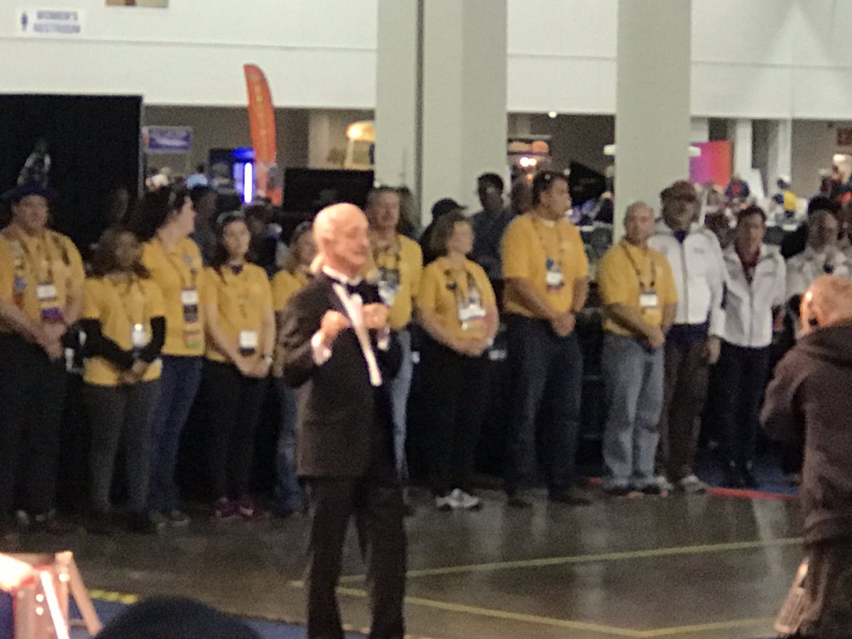 “Anti-scientists is pro-stupid”-Dr. Woodie Flowers at the FTC world championship award ceremony <a href="/FIRSTweets/">FIRST</a> <a href="/FTCTeams/">FIRST Tech Challenge</a>