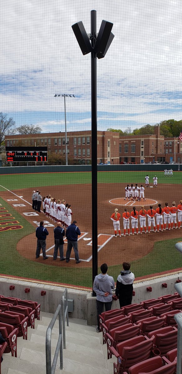 Senior day ceremomy <a href="/BC_Softball/">BC Softball 🥎</a> this morning.  Now over to <a href="/BCwlax/">BC Women's Lacrosse</a> and <a href="/ACCWLax/">ACC Women's Lacrosse</a> championship game vs <a href="/uncwlax/">UNC Women's Lacrosse</a> .