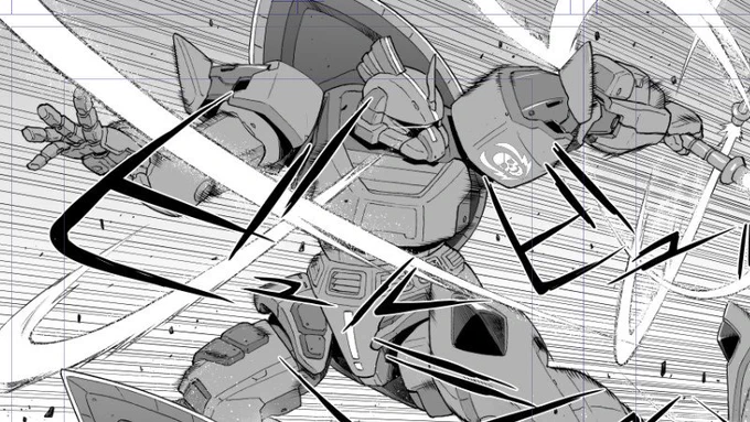 ついに登場、ヴィッシュ・ドナヒュー専用ゲルググ。
現在発売中のガンダムエース6月号に、「機動戦士ガンダム GROUND ZERO コロニーの落ちた地で」エピソード16が掲載されてますので皆様よろしくお願いします!
コミックスも2巻まで発売中です! 
