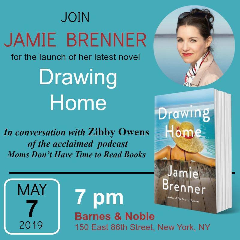 BNuppereast's tweet photo. What would summer be without another page-turner of Hamptons intrigue from @USATODAY bestseller @JamieLBrenner? Her latest, #DrawingHome, connects a #SagHarbor family to the Manhattan art world. We're already hooked! @zibbyowens joins the fun. RSVP here: https://t.co/JF3W9mVM8E https://t.co/Qrbg4Z3FtL