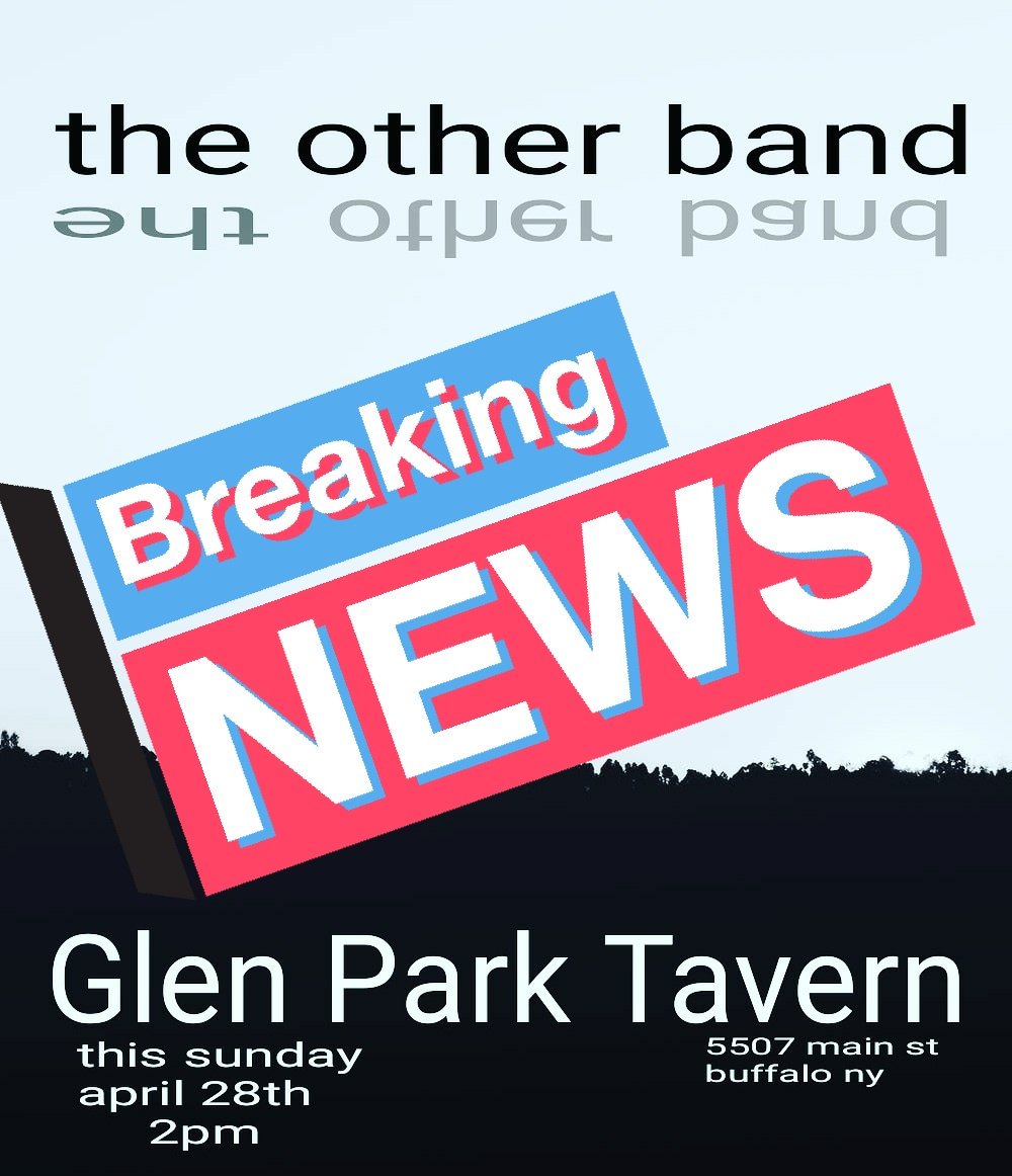 otherbandwny's tweet photo. Live today 2pm @glenparktavern @otherbandwny takes over the Glen Park Tavern
#sundaymusic #buffalomusic #stepoutbuffalo #livemusic #buffalosundays #springtime #folkfunk #acousticmusic https://t.co/E68wHwrBqO