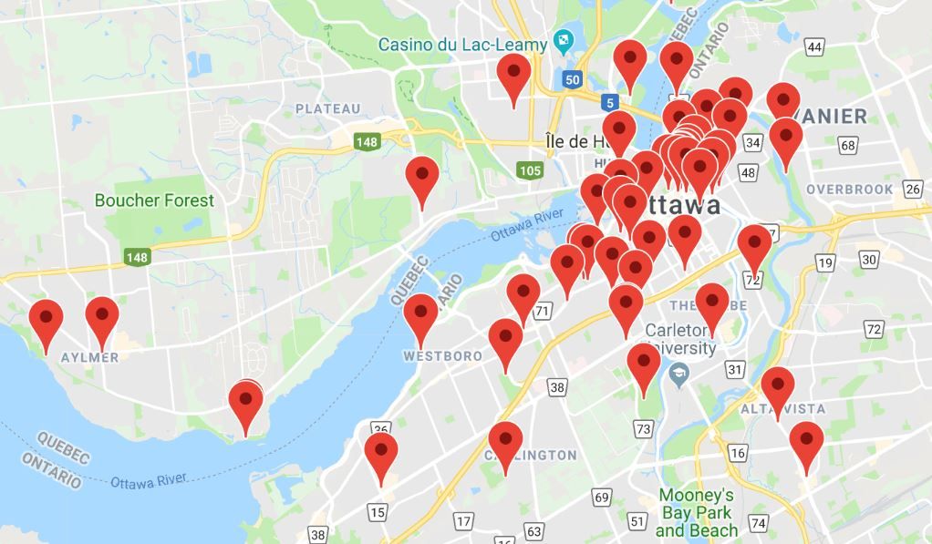 Look up your neighborhood on our map of 60+ FREE walking tours this May 4th-5th weekend: buff.ly/2Vnitv0!  
#walkandwonder #Ottcity #Gatineau #JaneswalkOtt #ottevents
