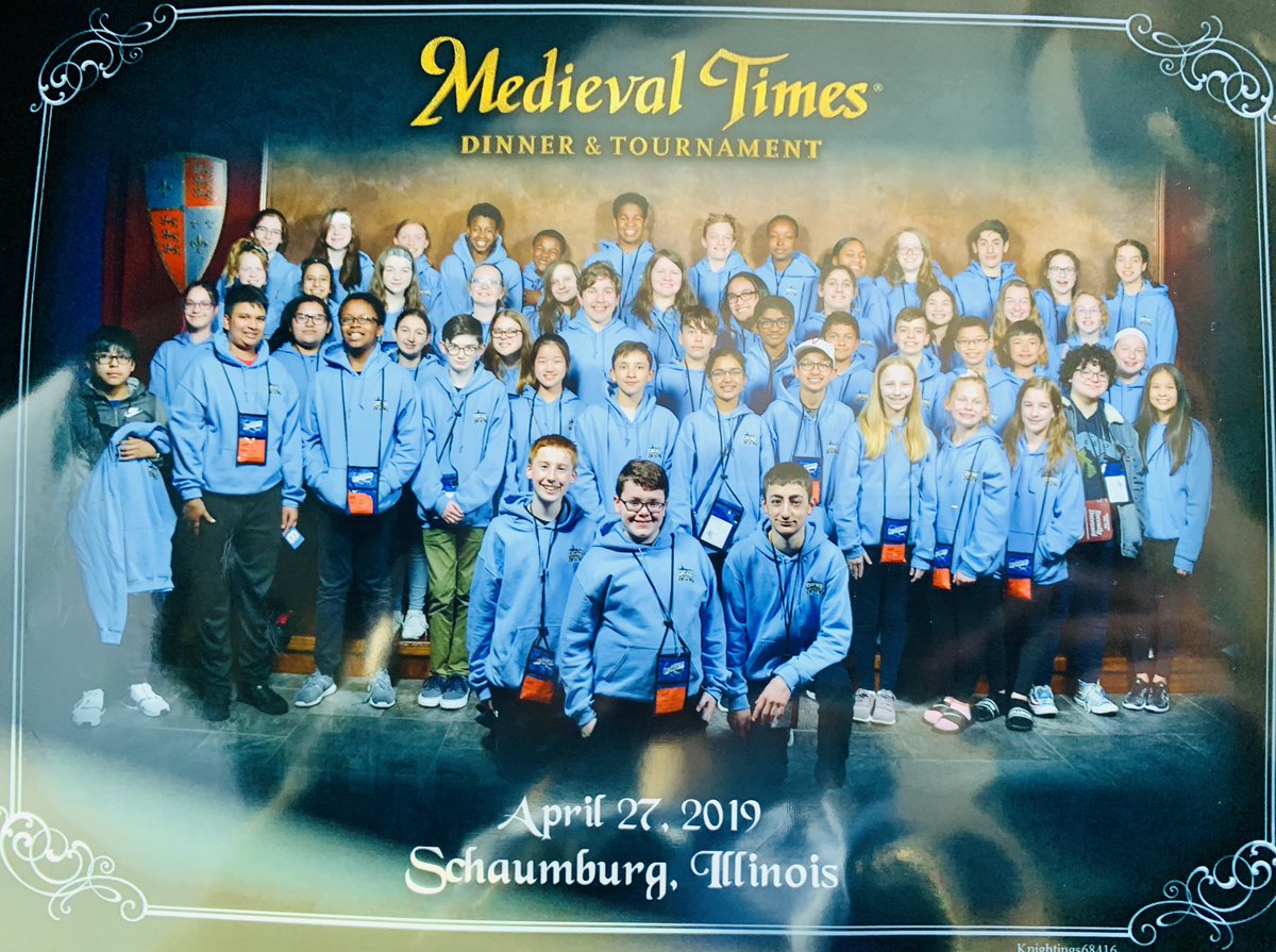Medieval Dinner- Go Blue Knight! <a href="/LarsonMS/">Larson Middle School</a> @shelbyrose64
