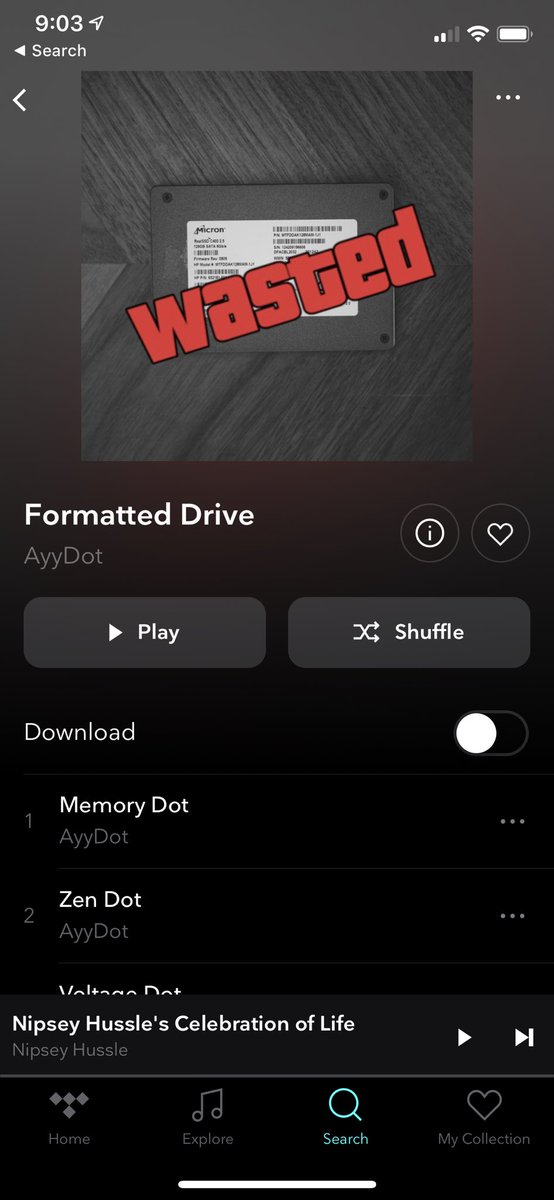 ProdByAyyDot's tweet image. #FormattedDrive is on all Platforms cause why not. 

Apple Music: itunes.apple.com/us/album/forma…

Spotify: open.spotify.com/album/3DOm7XoL…

Tidal: tidal.com/album/108441191

Shout out to @DistroKid , uploaded yesterday available today 🙌🏽