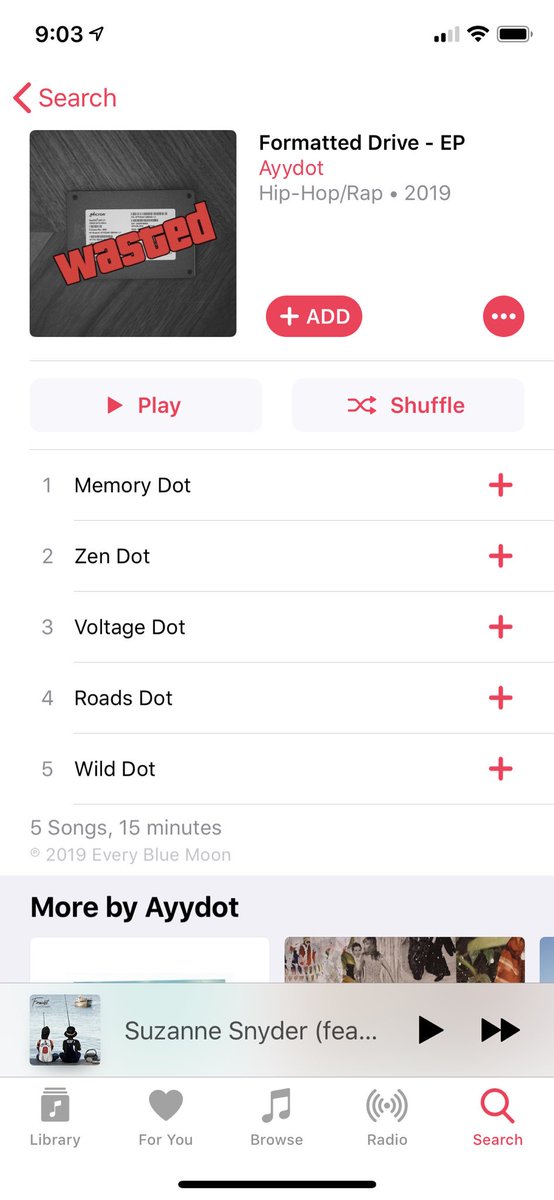ProdByAyyDot's tweet image. #FormattedDrive is on all Platforms cause why not. 

Apple Music: itunes.apple.com/us/album/forma…

Spotify: open.spotify.com/album/3DOm7XoL…

Tidal: tidal.com/album/108441191

Shout out to @DistroKid , uploaded yesterday available today 🙌🏽