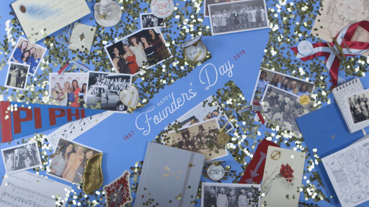 One hundred and fifty-two years ago today, it all started with 12 strong, confident women in Monmouth, Illinois. Happy Founders’ Day sisters! #PiPhi1867 #PPL
