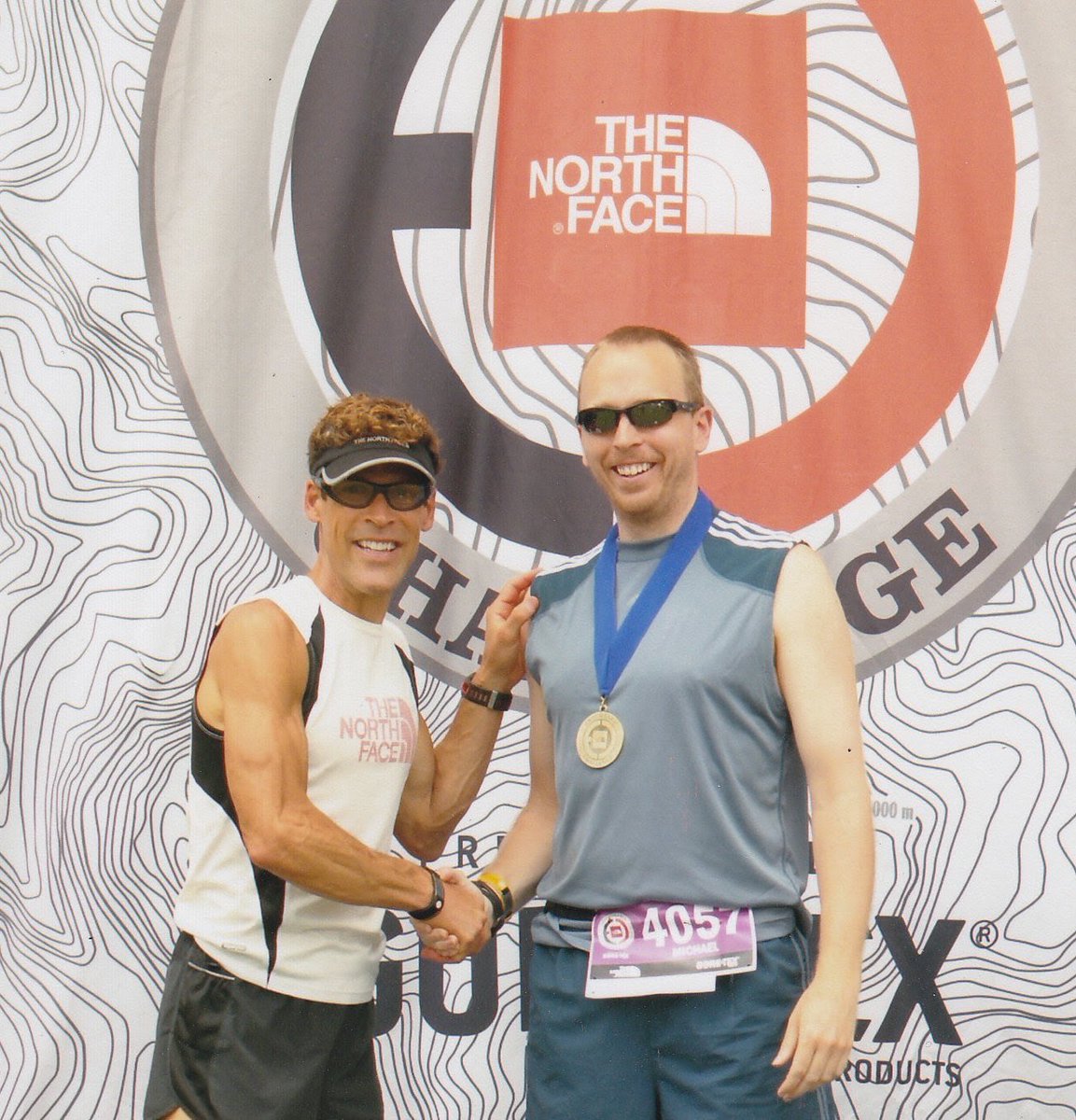 MikeJGrinnell's tweet photo. 2010 @thenorthfaceECS DC 3rd place. 2019 10th #ECSDC 2nd place. See you @DeanKarnazes on the podium for my 20th and first place in 2029. https://t.co/xGGfkR6NRa