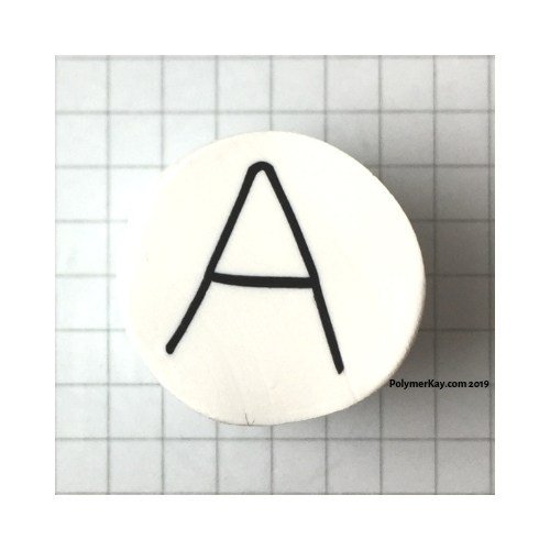 polymerKay's tweet image. Letter "A" Polymer Clay Alphabet Cane - free tutorial polymerkay.com/2019/04/23/let…