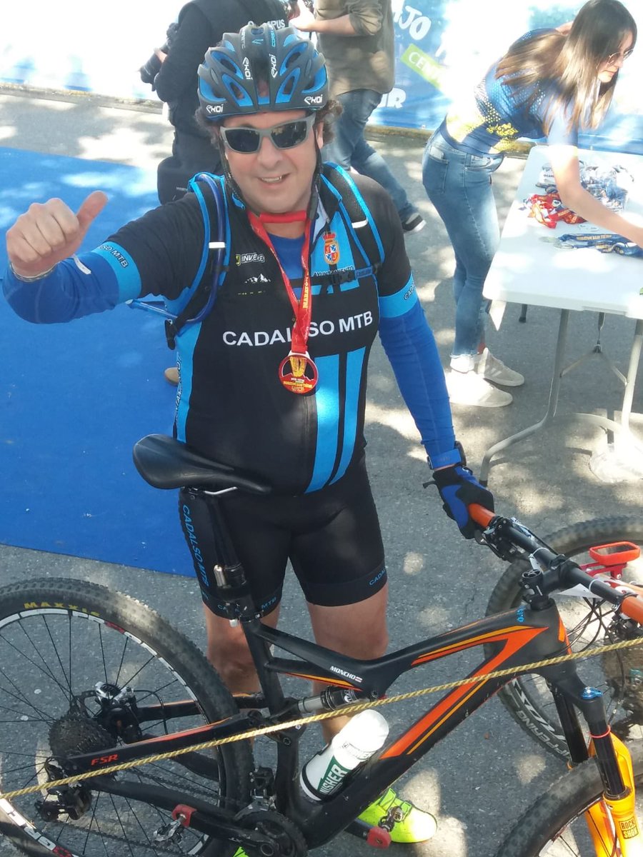Moncho60Moncho's tweet photo. Otra cruz a los abjetivos, año 2019, desafio Bajo Tietar, 88 km, muy duros, bueno pues objetivo logrado, muchas gracias a mi familia, y a los compañeros, sobre todo a los que fueron conmigo por aguantarme y ayudarme a conseguirlo, gracias y a por otra, nos vemos en los caminos. https://t.co/8EhTFfmDwu