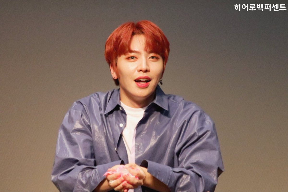 100per_hero's tweet photo. [19.03.29] 목동 팬싸  #찬용 (@100per_yongyong)  

이쁜 뽀쨔기😁😁

생일축하해🎉

태어나줘서 고마워🎁

#Still_Loving_You  #백퍼센트 #100percent #chanyong  #찬용태어나_따뜻하나_봄 https://t.co/xaO5Jf03MN