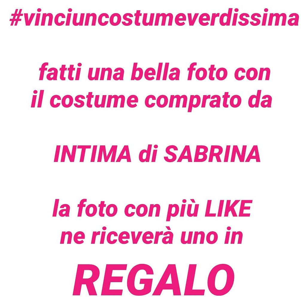 DiIntima's tweet photo. L' iniziativa termina il 30 Agosto‼️
Mandaci la tua foto in privato saremo noi a pubblicarla con

 #vinciuncostumeverdissima

Il 30 Agosto premieremo la foto con più Like👍

(sommando i Like di #Facebook e #instagram)
#fotocontest #intimadisabrina #faenza https://t.co/N9I7oIVRQb