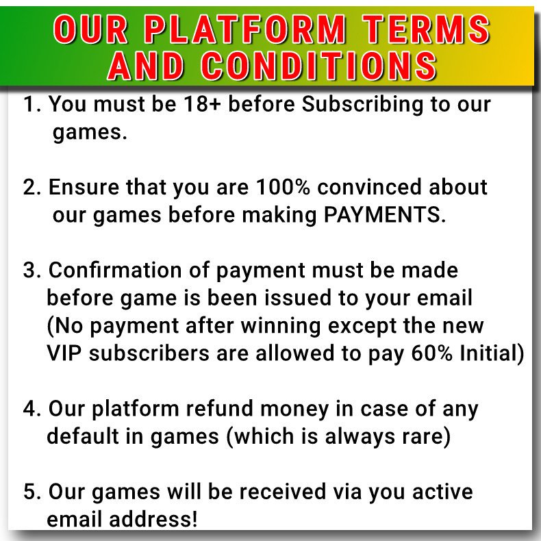 SureMathew's tweet image. *GOOD MORNING AND  WELCOME TO DYNAMIC FIXED MATCH PLATFORM 💯% SURE FIXED MATCH, YOUR NO 1 ACCURATE &amp;amp; RELIABLE SOURCE FOR ALL FIXED MATCHES*

*DYNAMIC FIXED GAMES are 💯% fixed games, NO FORECAST, NO PREDICTIONS, We still retain our 100% winning record* KINDLY WhatsApp08081984208