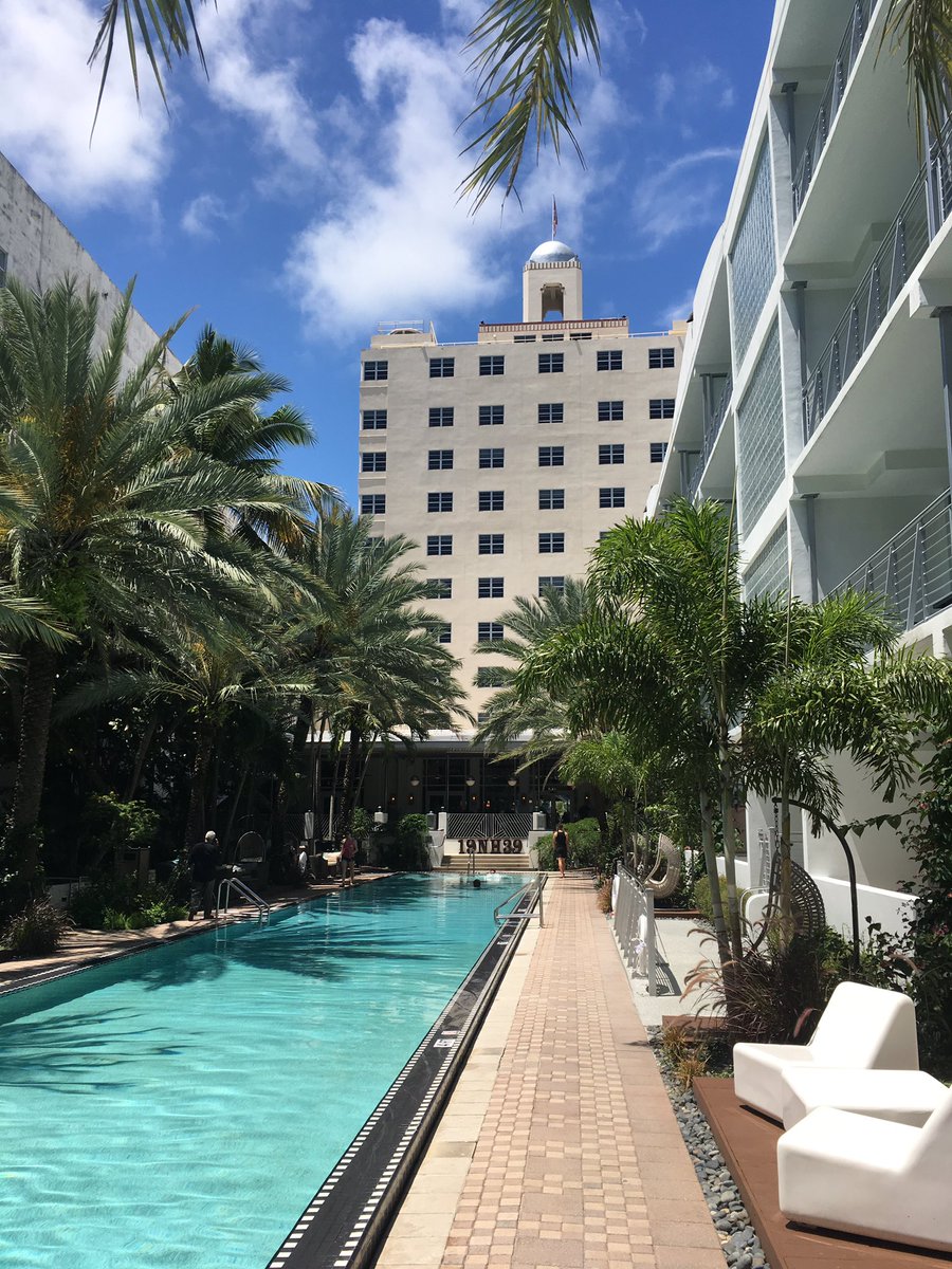 stevenrathman's tweet photo. When in #Miami I can highly recommend the #nationalhotel https://t.co/VDGqtcJjf3