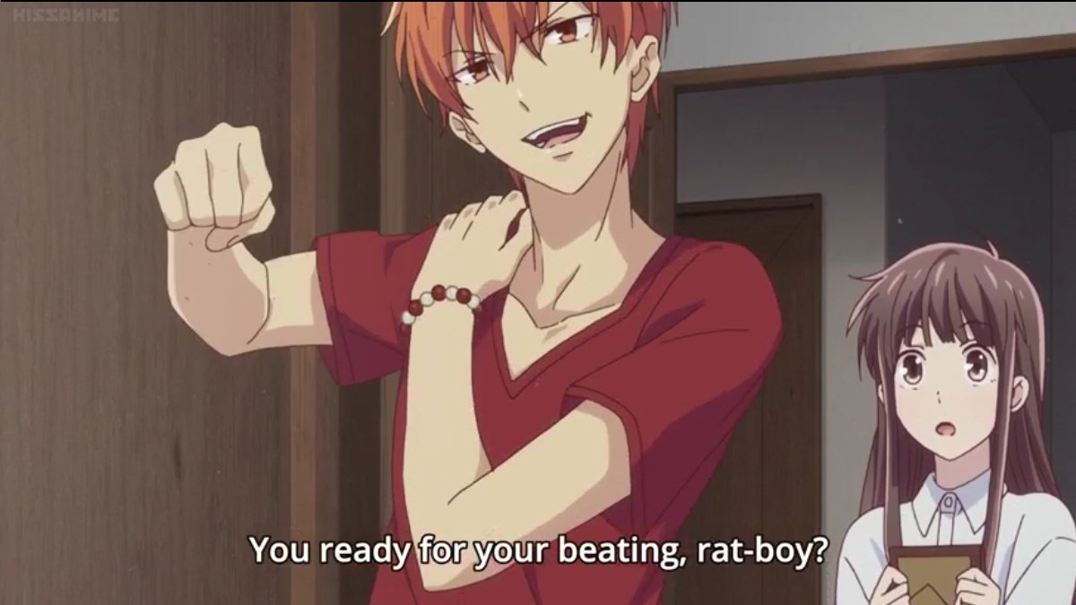 Fruits Basket Kyo Angry