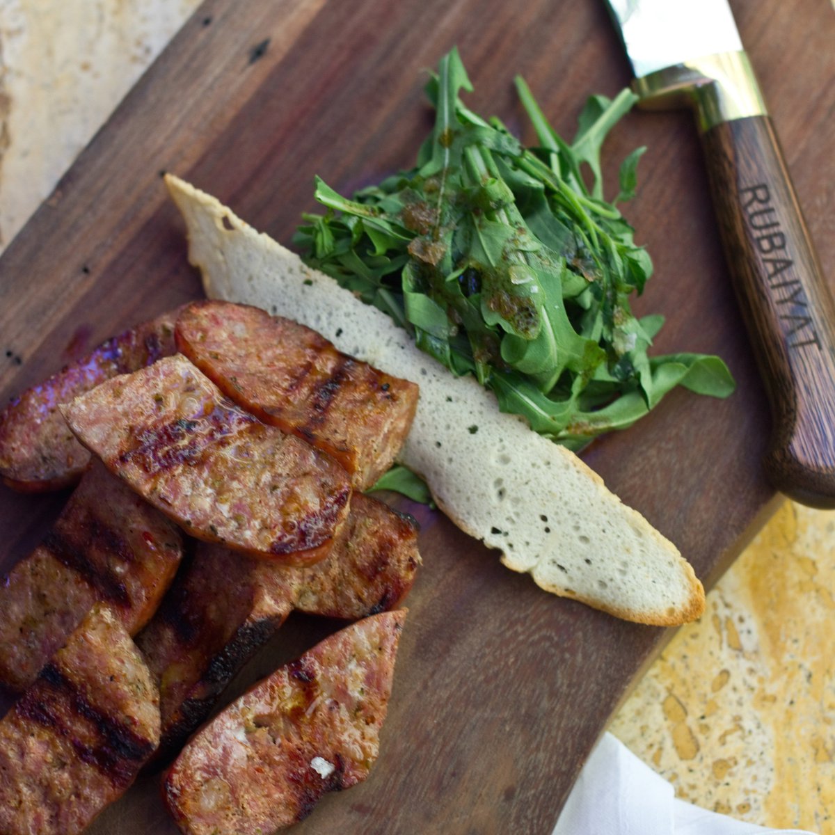 Excelente chorizo criollo en #RubaiyatMadrid