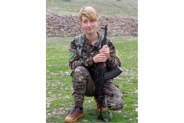 Anna Campbell was a British feminist & anarchist who fought for the YPJ and was killed in Afrin in March 2018.  #resistance  #patriarchy  #YPJ  #feminism  #anarchism  @defenseunitsYPJ  @azadirojava