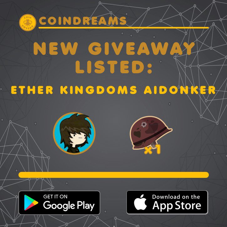 HuddlePulseXYZ's tweet photo. We listed a new #Giveaway made by #Aidonker, a great #Dreamer! Perform a few social tasks to win 1 Rusty Helmet for #EtherKingdoms ⛑️
📱Download on: https://t.co/aWc9r8Z9rN
#CryptoCurrency #Blockchain #Ethereum #ETH $ETH #CryptoGames #BlockchainGaming #Airdrop $IMP #IMP https://t.co/KDjEiVY2bP