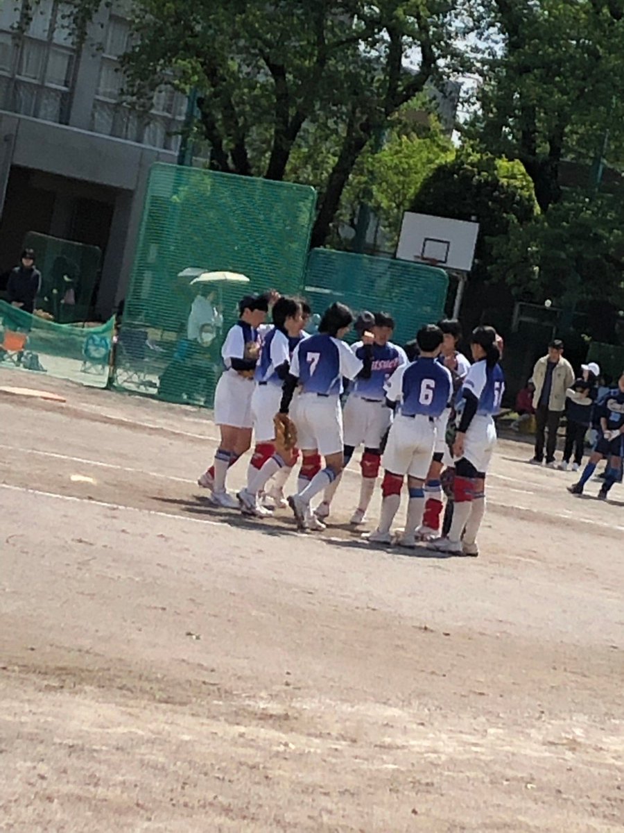 CToishi's tweet photo. 春季都大会 ベスト16に、一歩届かなかったけど楽しい試合だった！
この台でほんとに良かった。 
最後夏季都大会1、2年引っ張って
絶対出よ。 https://t.co/aGmLBS6R8g